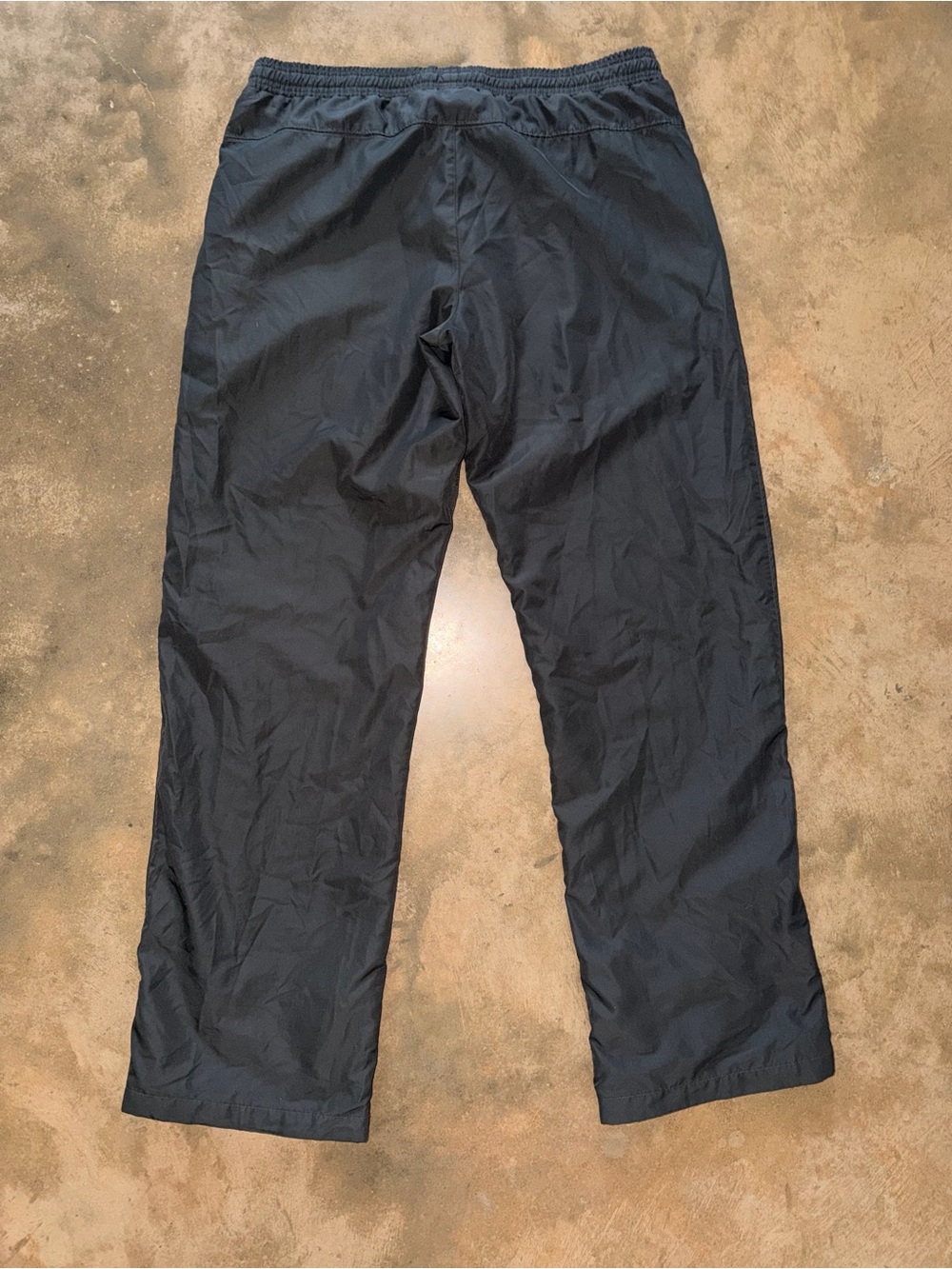 Nike Athletic Dept Gray Track Pants Tall LT Large Embroidered Swoosh - Picture 6 of 14